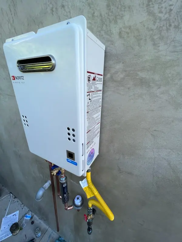 Tankless water heater installation for Lisbon homes